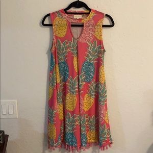 Simply Southern Pineapple Dress